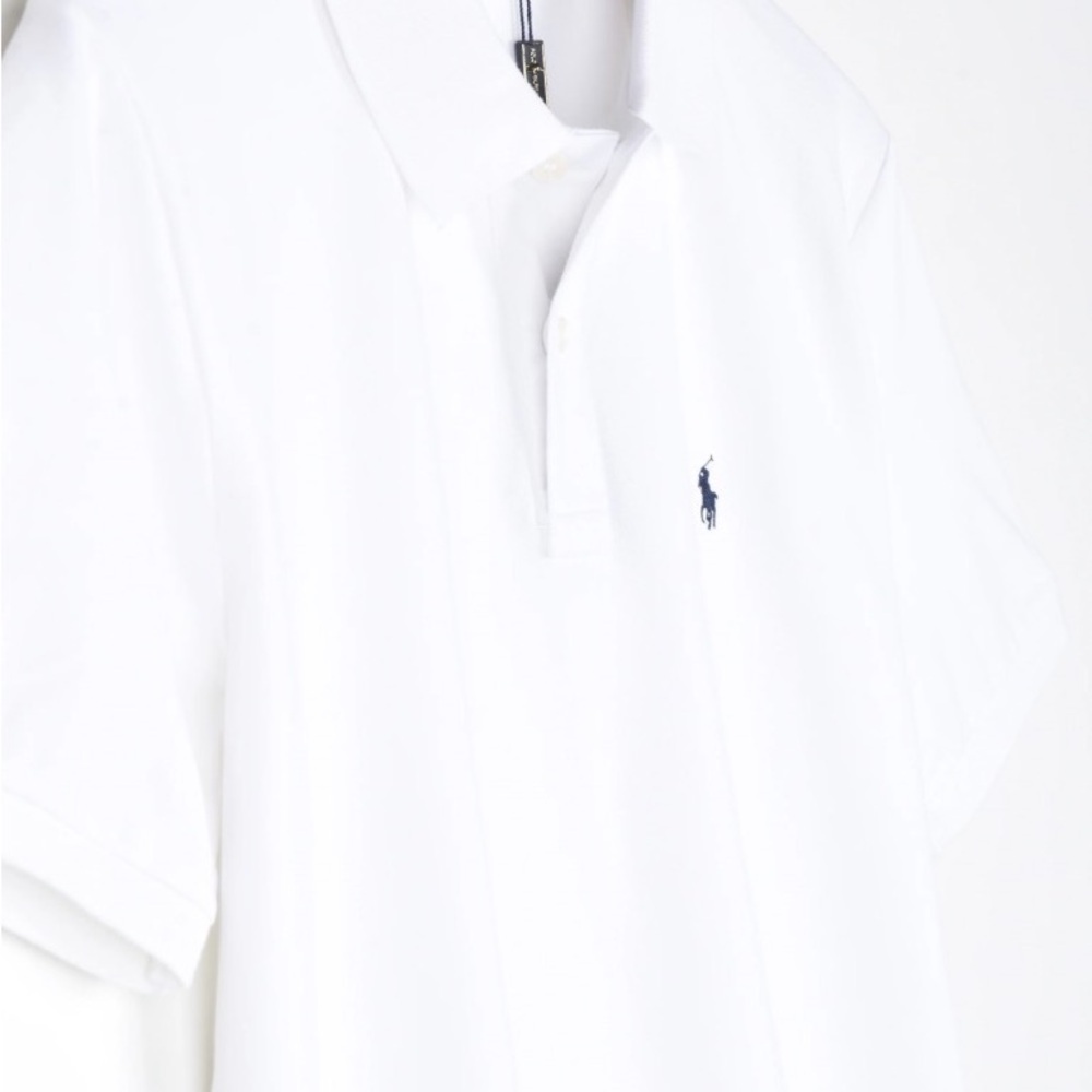 Polo by Ralph Lauren Classic White Polo Shirt - Picture 3 of 3